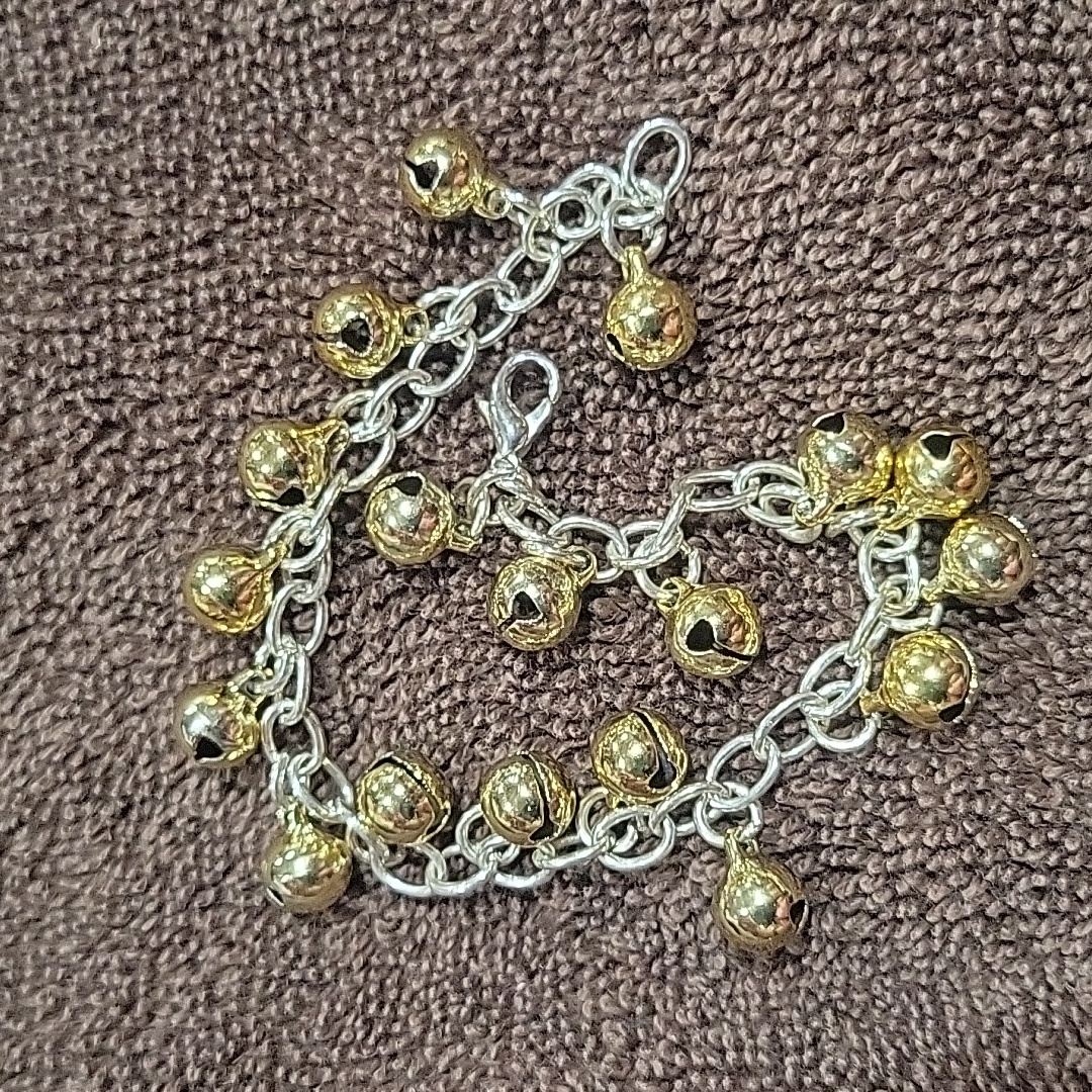 Anklet Gold Tone Silver Tone